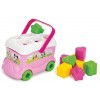 Πρωτα παιχνιδια μωρου - Baby Clementoni Λεωφορειάκι με Σχήματα Minnie Πρώτα Παιχνίδια