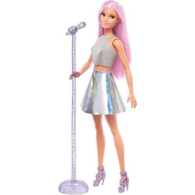 Barbie Ποπ Σταρ Κούκλα με Μικρόφωνο (#FXN98)