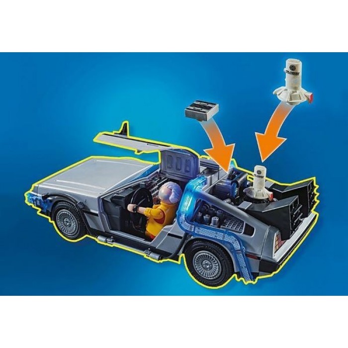 Playmobil Back to the Future Μέρος 2 Περιπέτειες με τα Ιπτάμενα Πατίνια Playmobil