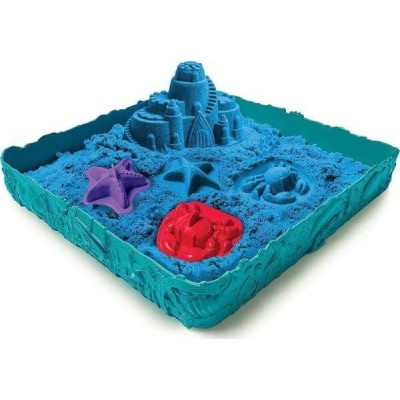 Kinetic Sand Blue Sandbox Set