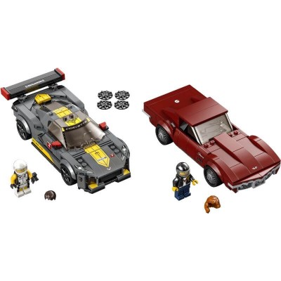 Lego Speed Champions - Chevrolet Corvette C8.R Race Car & 1968 Corvette (#76903)