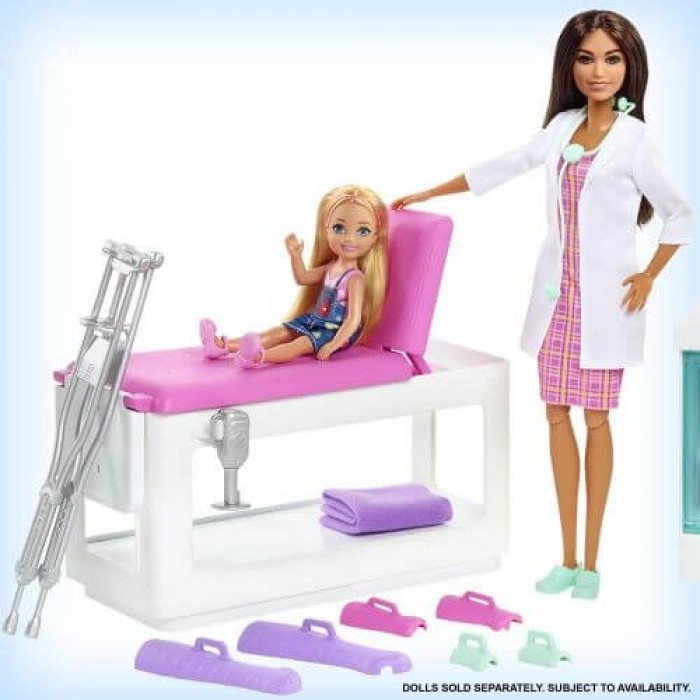 Barbie Κλινική Σετ με Κούκλα (#GTN61) Κούκλες Μόδας